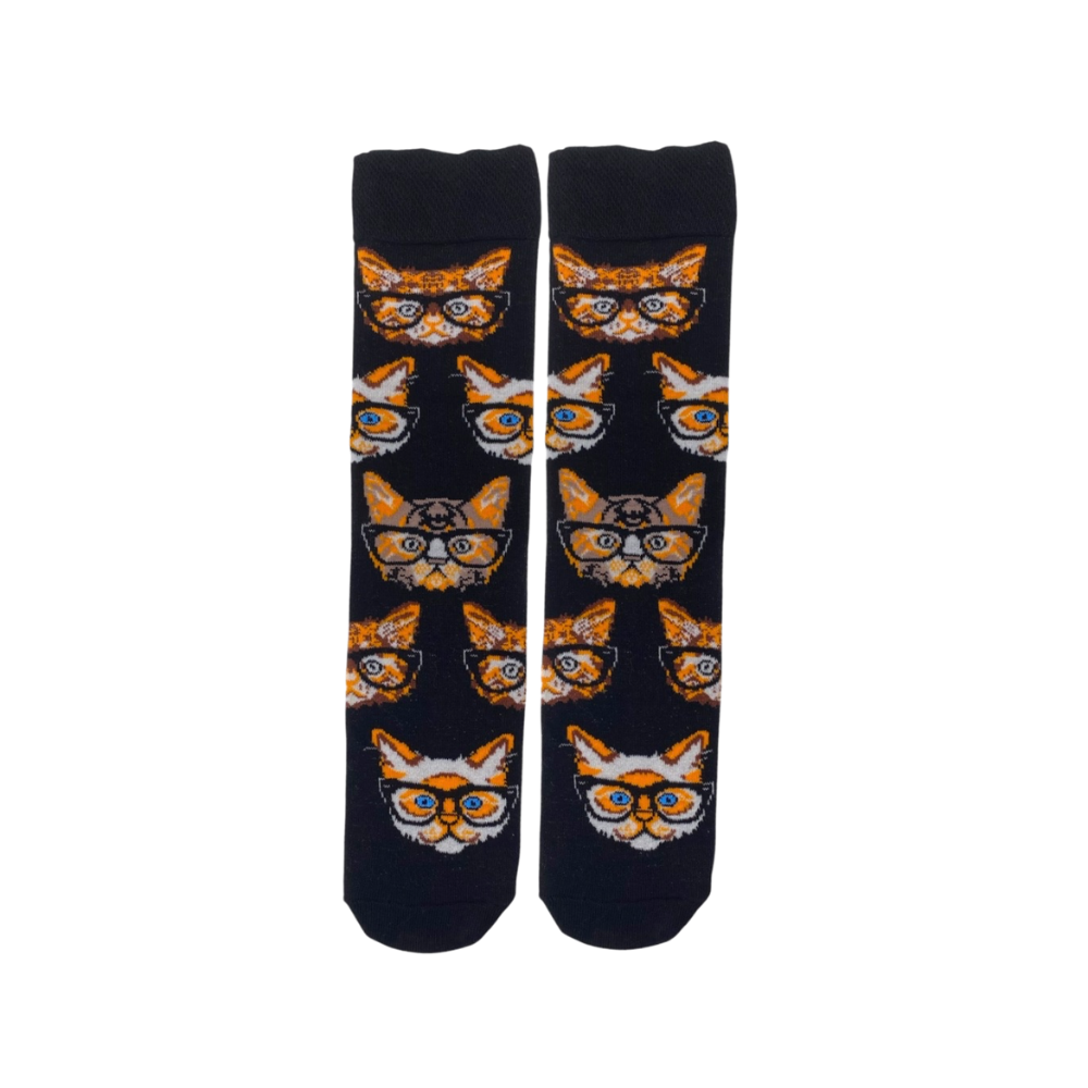 CK SOKET CORAP ÇİZGİ FİLM KARAKTER - CK - ÇİZGİ FİLM SOKET - CATS SİYAH - STD