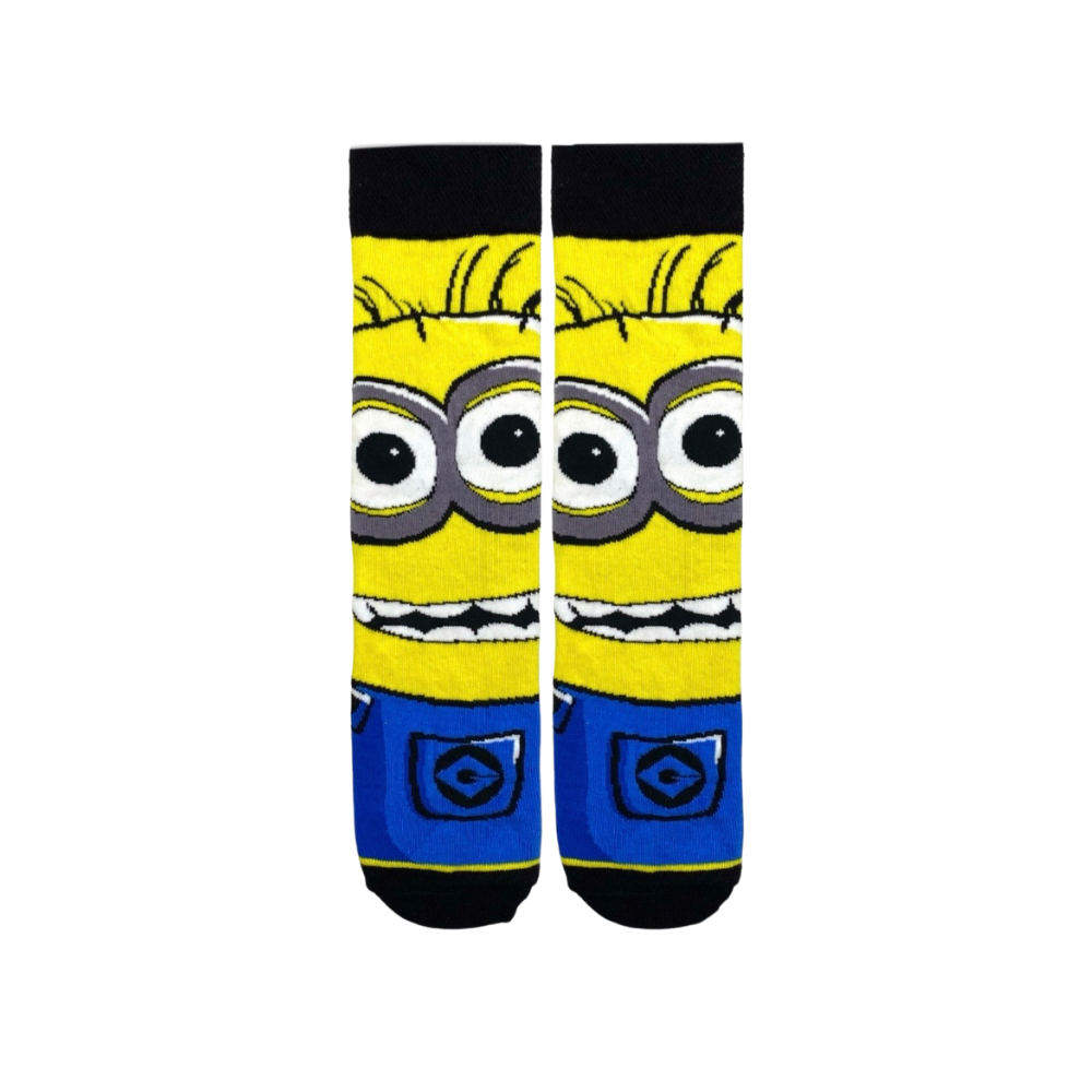CK SOKET CORAP ÇİZGİ FİLM KARAKTER - CK - ÇİZGİ FİLM SOKET - MİNİONS SARI - STD