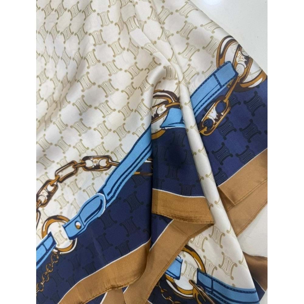 NW ZİNCİR DESENLİ LACİ 14833 ÇİFT BASKI