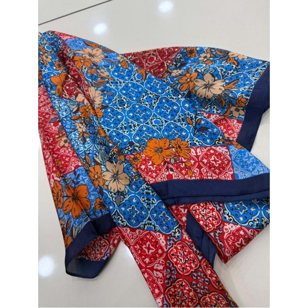 NW ÇİÇEK DESENLİ FULAR 14930