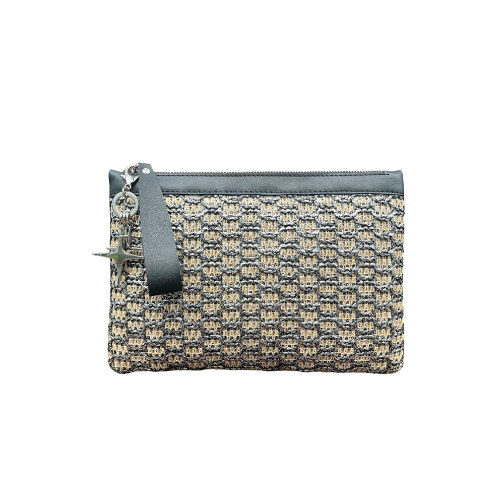 E&C EYH002S BLACK SİLVER WİCKER