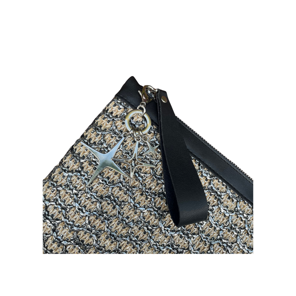 E&C EYH002S BLACK SİLVER WİCKER