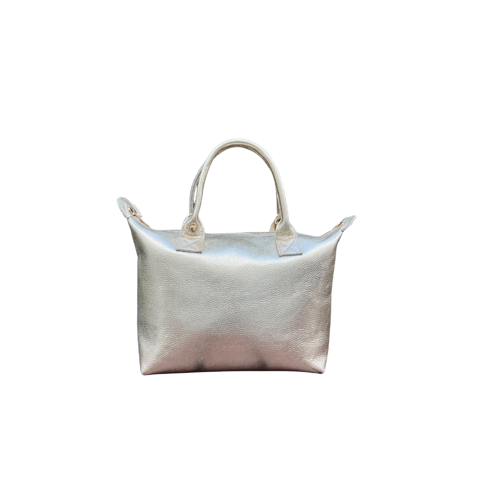 HH LEATHER GOLD LONGCHAMP MEDİUM