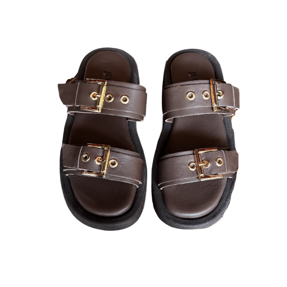 RS 405-2 - RS - DÜZ TERLİK - KAHVERENGİ - 40 - 25SS-RS-TRL-405-KAHVERENGİ-40