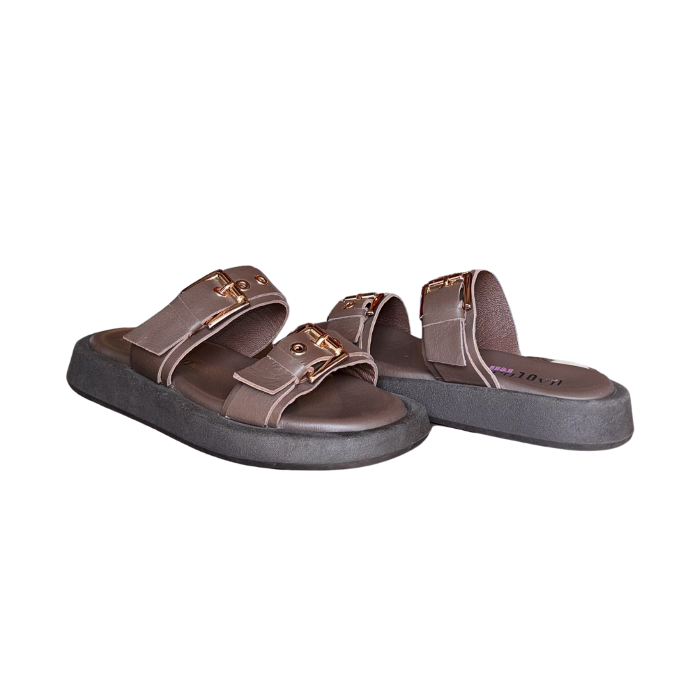 RS 405-2 - RS - DÜZ TERLİK - KAHVERENGİ - 40 - 25SS-RS-TRL-405-KAHVERENGİ-40