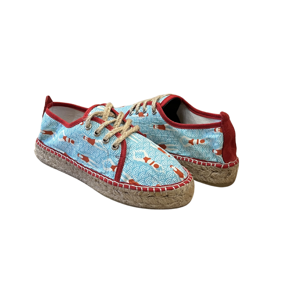 SE 2199-P9 - SE - Düz Espadril Ayakkabı - TURKUAZ - 38 - 25SS-SE-E.AYK-2199-P9-21794