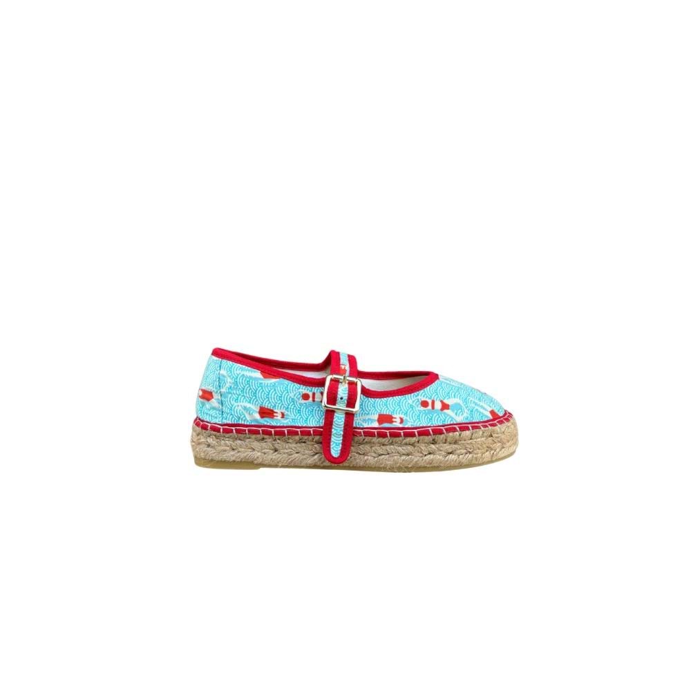 SE 2556 - SE - Düz Espadril Ayakkabı - TURKUAZ - 40 - 25SS-SE-E.BBT-2556-P9-21828