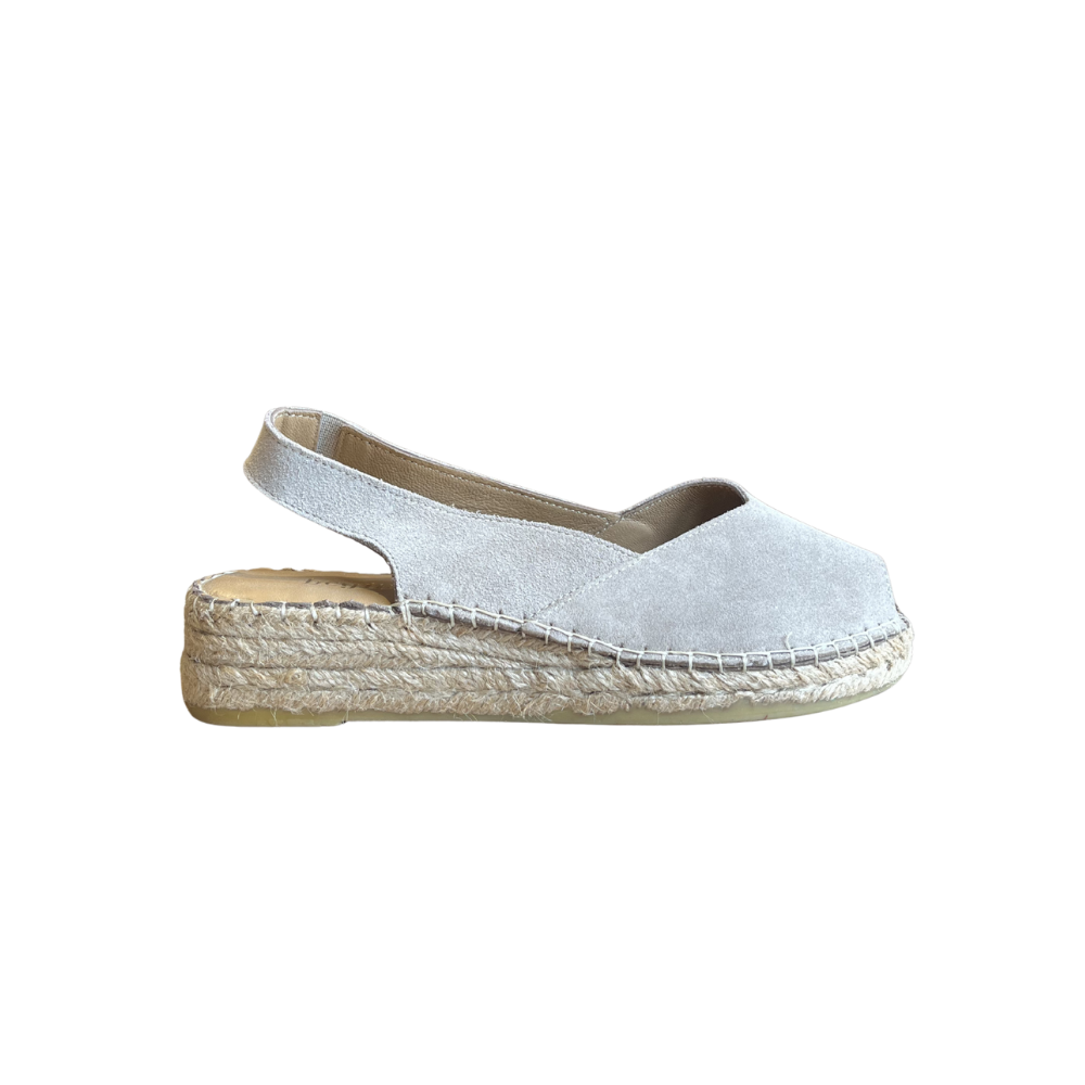 SE 2601 - SE - Düz Espadril Sandalet - KOYU KUM - 38 - 25SS-SE-SND-2601-21075