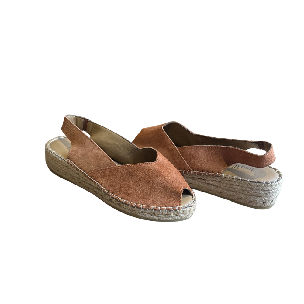 SE 2601 - SE - Düz Espadril Sandalet - KİREMİT - 41 - 25SS-SE-SND-2601-21084