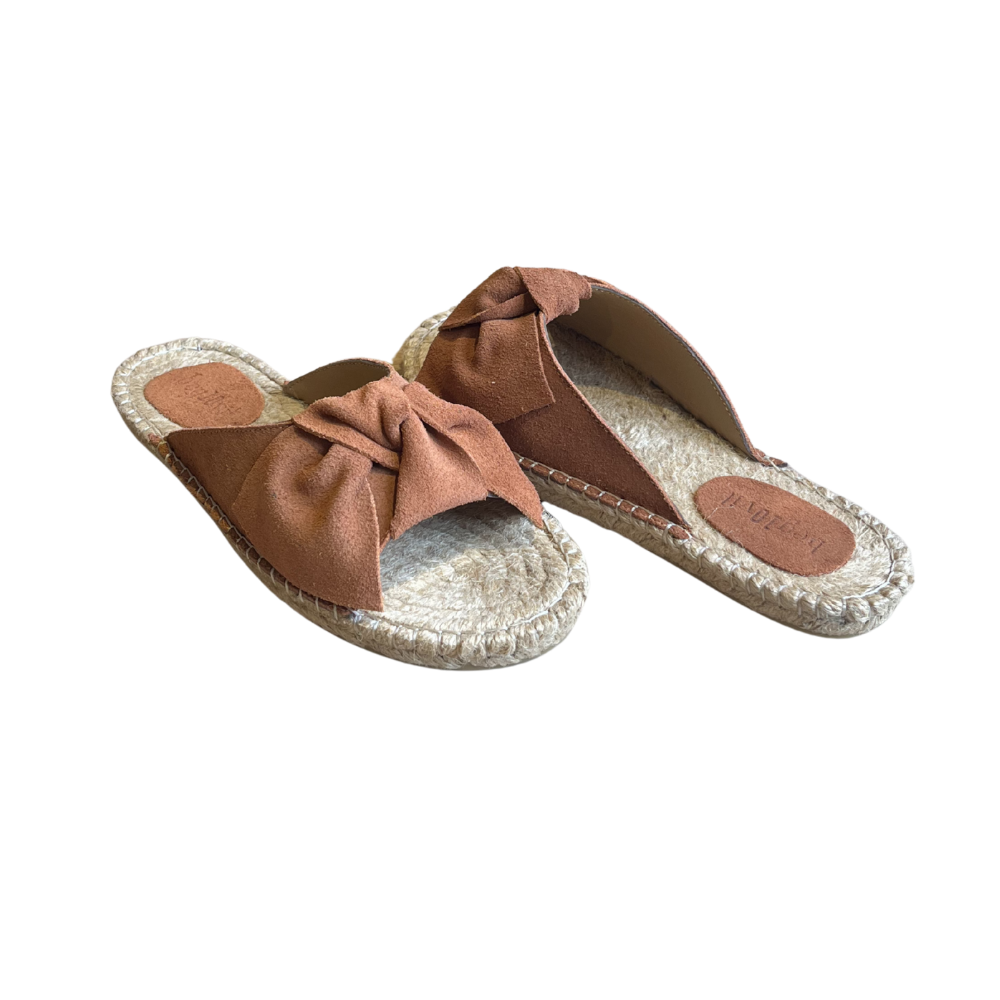 SE 2521-2 - SE - Düz Espadril Terlik - TABA - 41 - 25SS-SE-TRLK-2521-20940