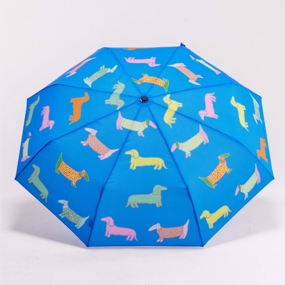 CP110-ORİGİNAL DUCKHEAD DUCK KOMPAKT ŞEMSİYE DOGS İN BLUE