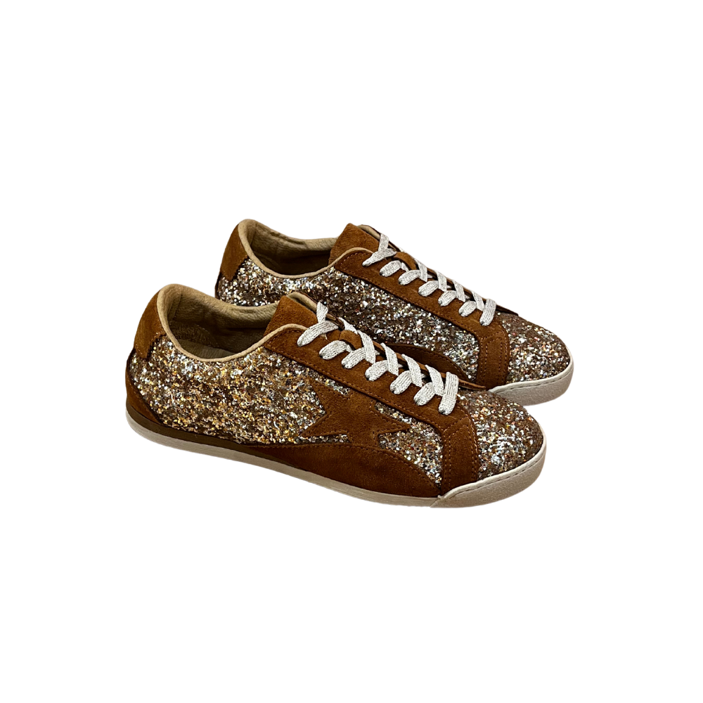 MMS SNEAKER 26-053 - MAXİMİNO SHOES - SNEAKER - ALTIN-KRİSTAL TABA SÜET - 36 - 26AW-MMS-SNKR-26-053-27565