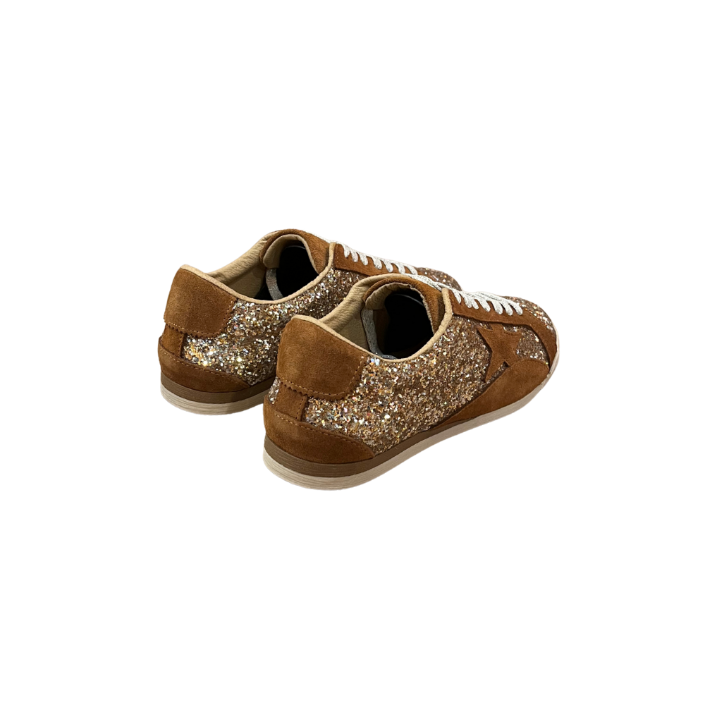 MMS SNEAKER 26-053 - MAXİMİNO SHOES - SNEAKER - ALTIN-KRİSTAL TABA SÜET - 36 - 26AW-MMS-SNKR-26-053-27565
