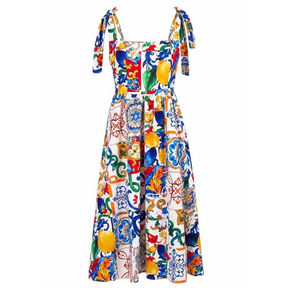 ALW ELBİSE 4204 - ALW - Elbise - MULTİ - M - 26SS-ALW-ELB-4204-26545
