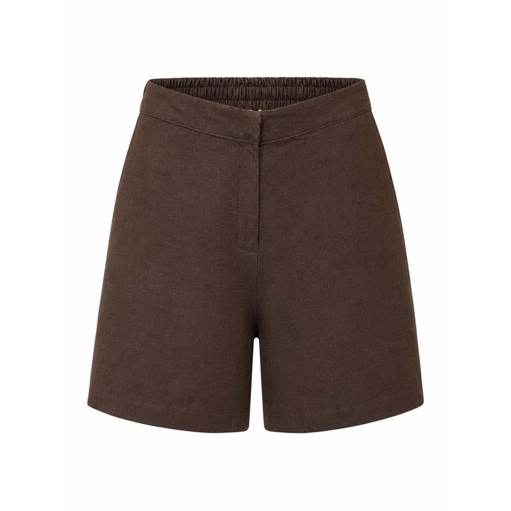 ALW KETEN SORT 4202 - ALW - Sort - KAHVERENGİ - S - 26SS-ALW-SRT-4202-26559