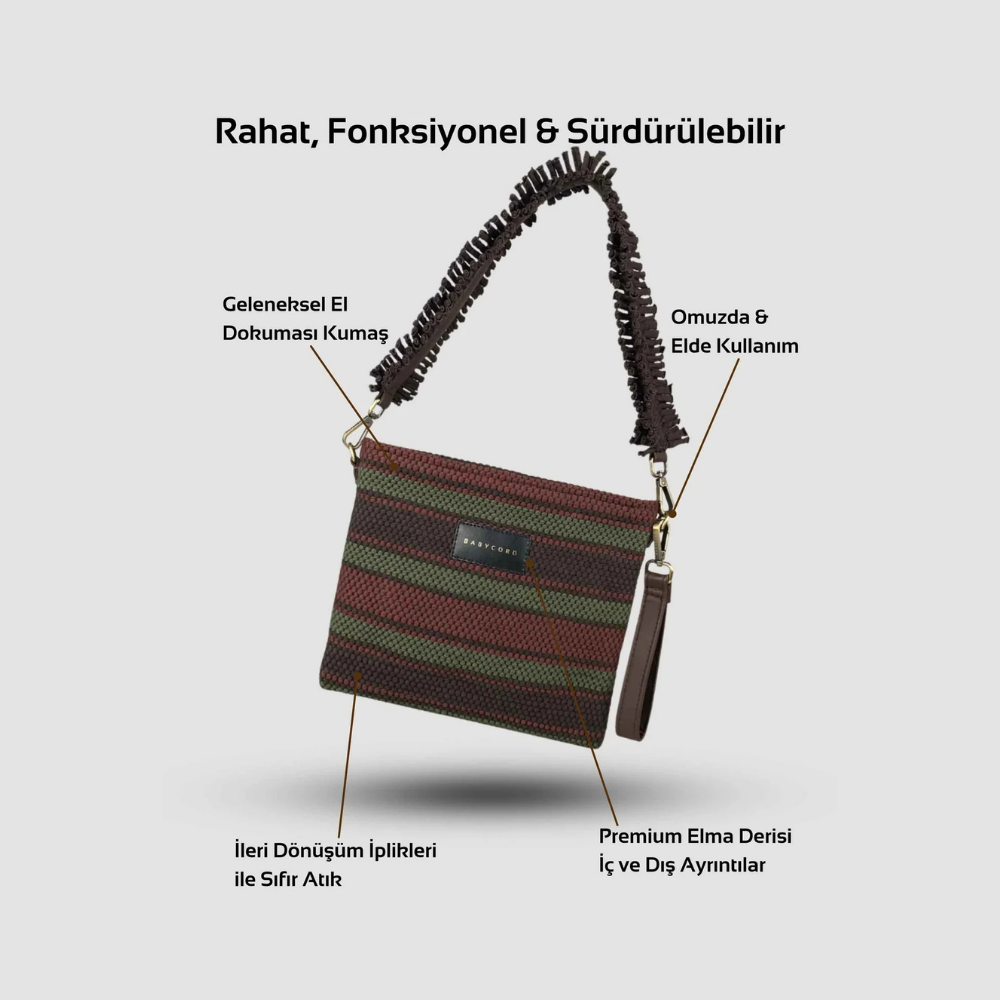 BC THE CLUTCH BAG - BABYCORD - THE CLUTCH BAG - VİNUCUNCA 2 - STD