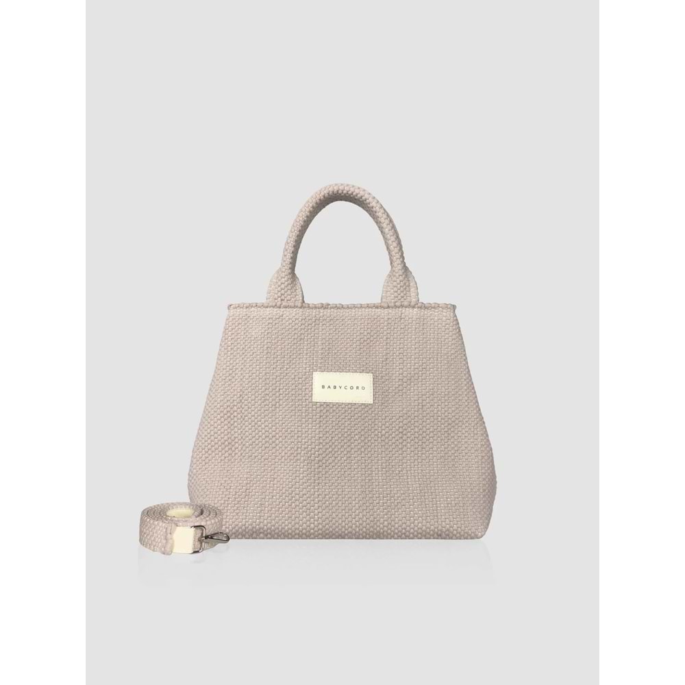 BC JOY BAG - BABYCORD - JOY BAG - VİZON - STD - 26SS-BC-JOYBAG-DÜZ-25741