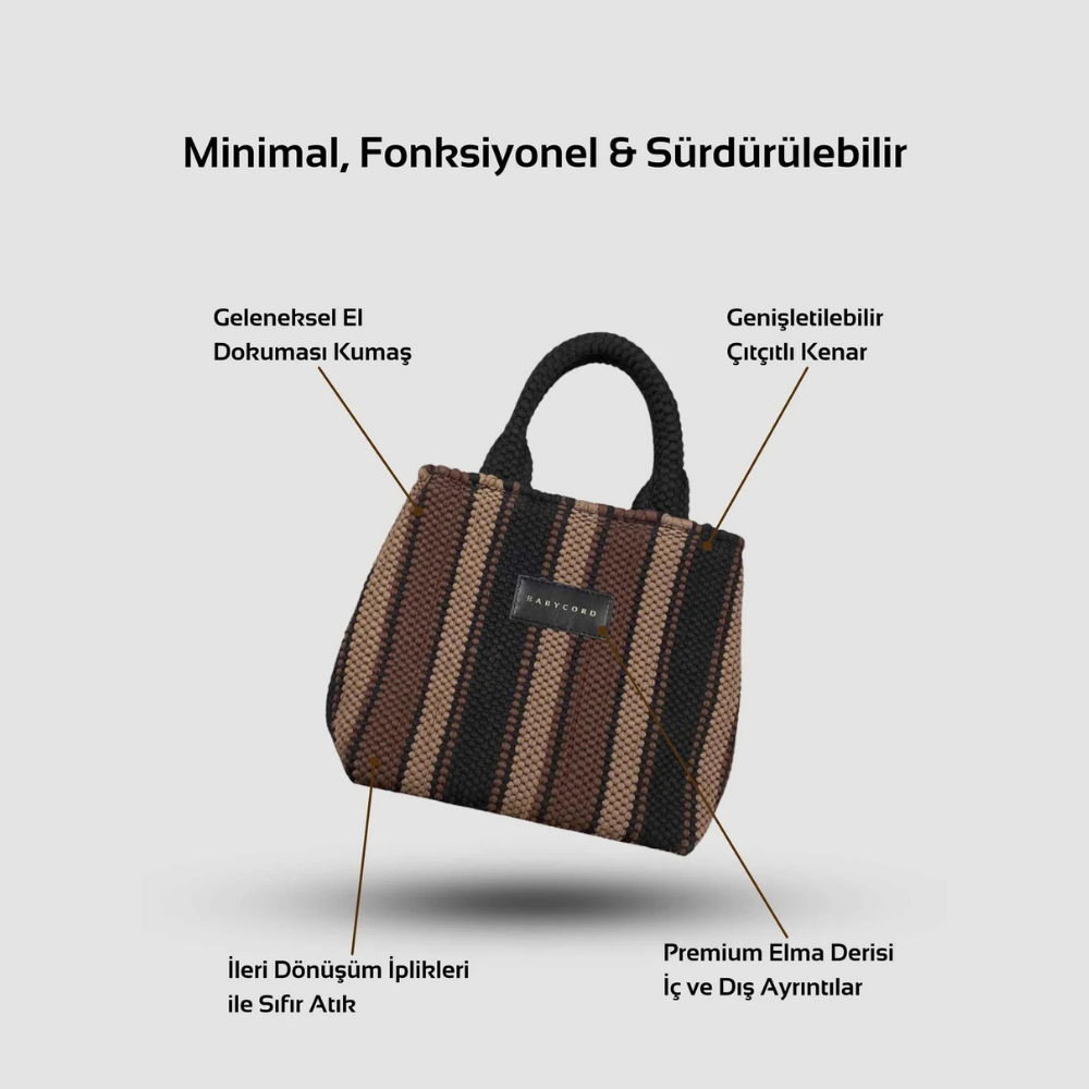 BC JOY BAG MİNİ VİNUCUNCA - BABYCORD - MİNİ JOY BAG - VİNUCUNCA 1 - STD