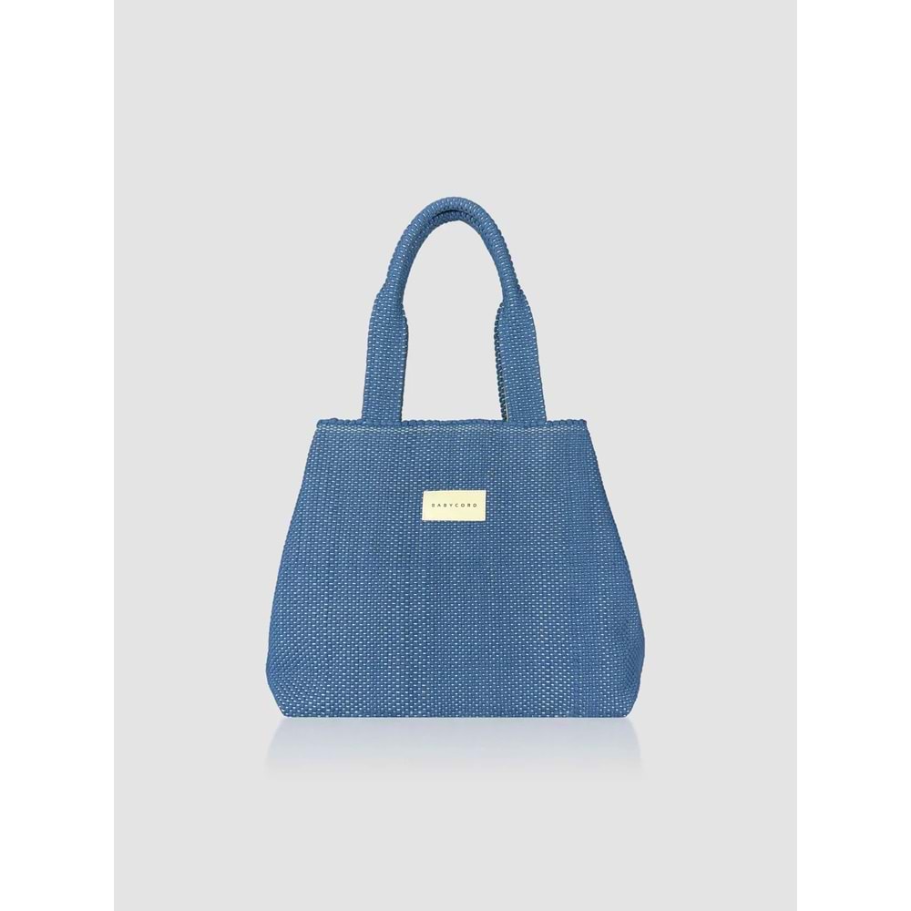 BC TRİNİTY TOTE BAG SİGNATURE - BABYCORD - TRİNİTY TOTEBAG - LACİVERT - STD - 26SS-BC-TTB-25737