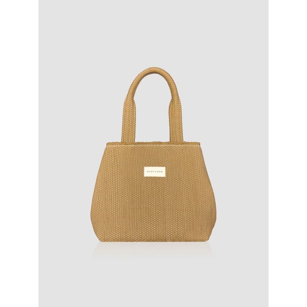 BC TRİNİTY TOTE BAG SİGNATURE - BABYCORD - TRİNİTY TOTEBAG - BEJ - STD - 26SS-BC-TTB-25738