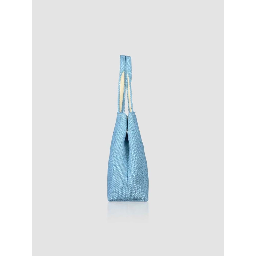 BC TRİNİTY TOTE BAG SİGNATURE - BABYCORD - TRİNİTY TOTEBAG - AÇIK MAVİ - STD - 26SS-BC-TTB-25739