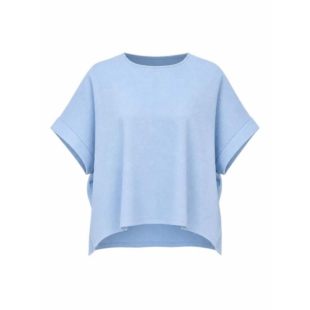 CR ORME BLUZ.TK 52150001 - CR - BLUZ TK. - AÇIK MAVİ - L - 26SS-CR-BLZ.TK 52150001-26015