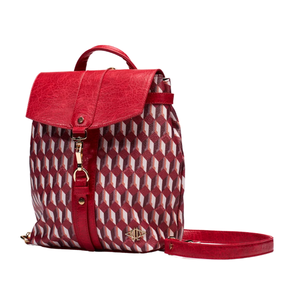 DEL MBACK SIRT ÇANTASI - DELLEL - SIRT ÇANTASI - BORDO - STD - 26SS-DEL-CNT-SIRT-MBACK-26294