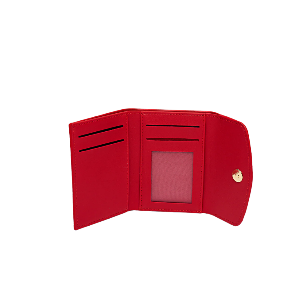 DEL MONOGRAM CÜZDAN - DELLEL - MONOGRAM CÜZDAN - BORDO - STD - 26SS-DEL-CZDN-MNGRM-25354
