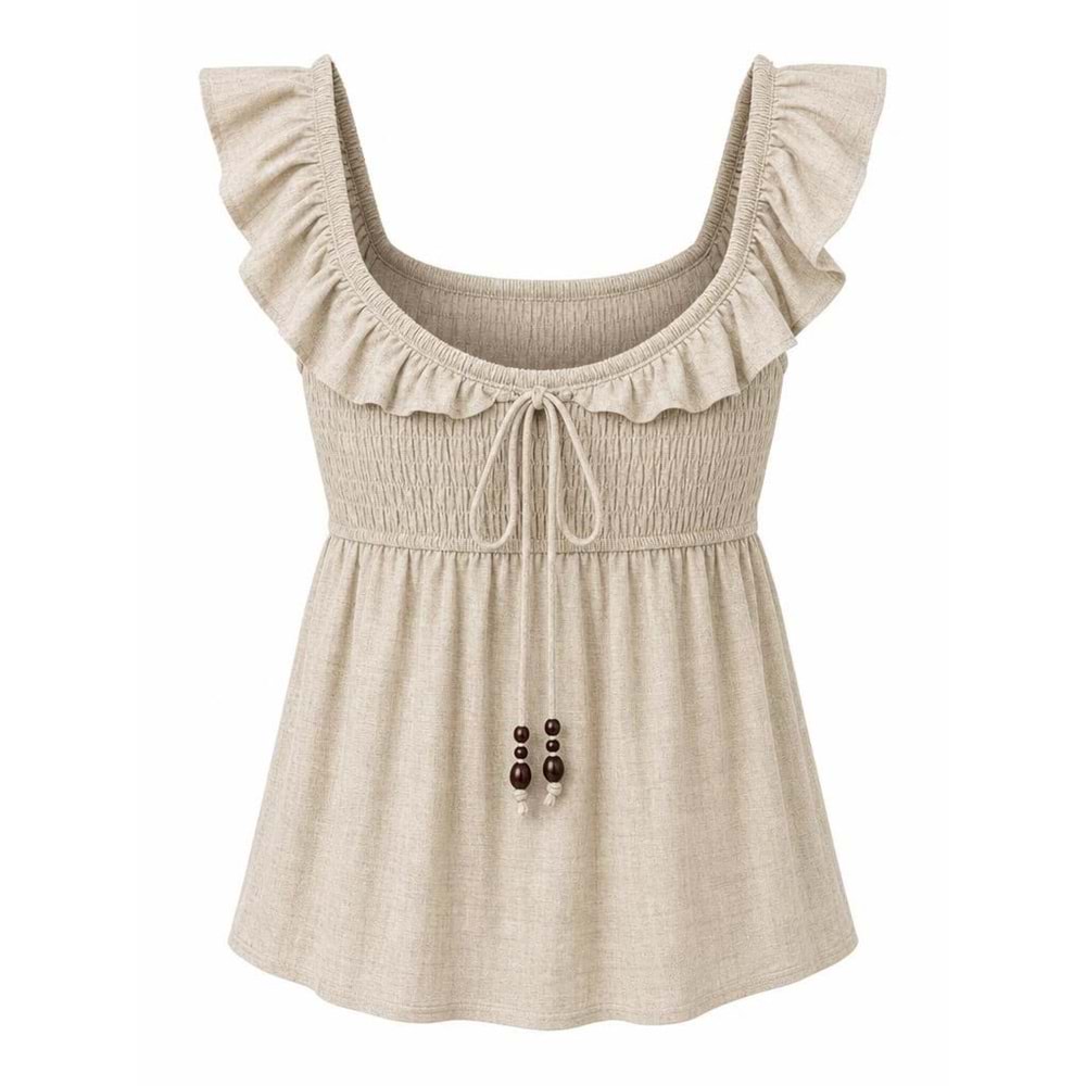 DL BLUZ 50873 - DL - Bluz - BEJ - L - 26SS-DL*BLZ-50873-25535