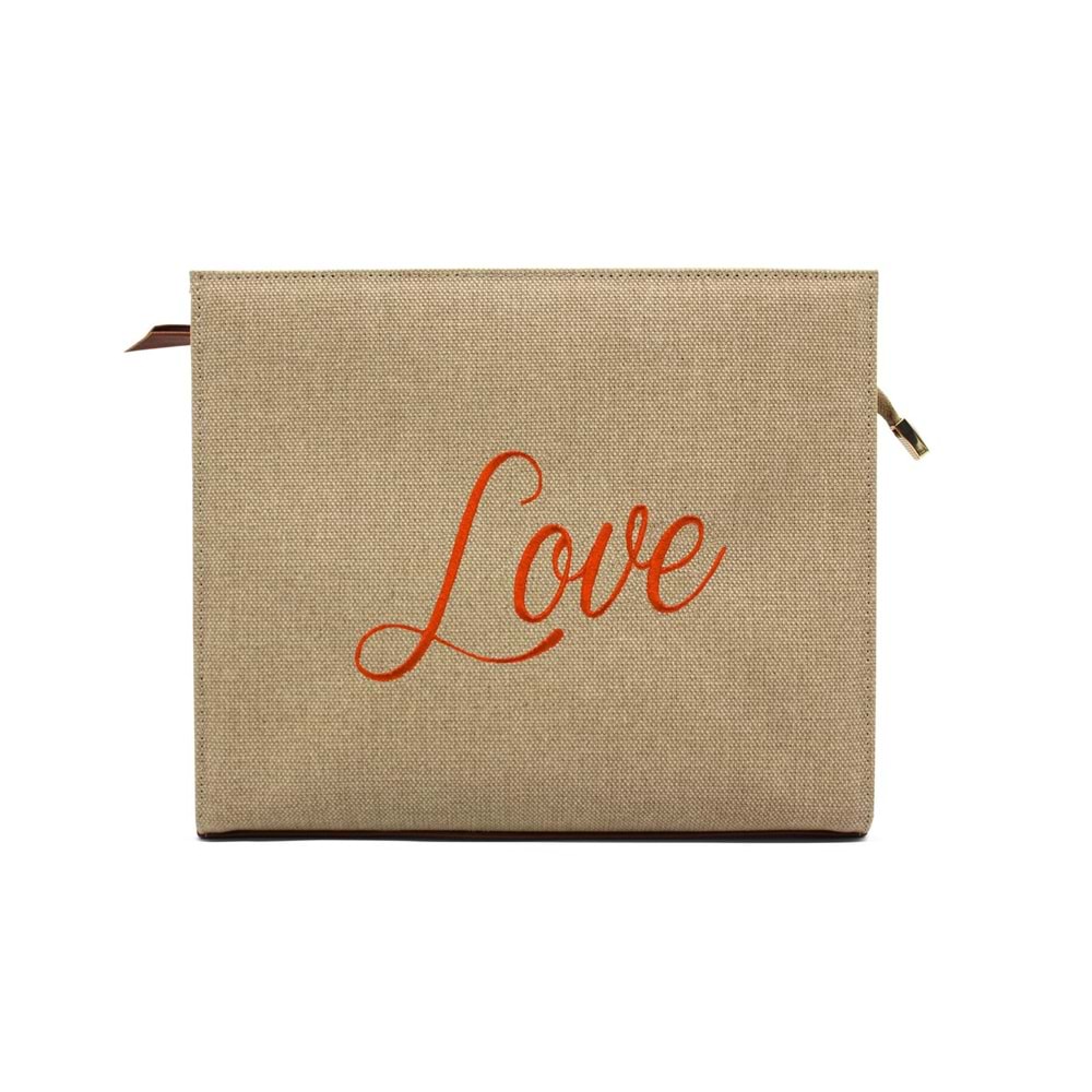 LCB Agafia Clutch - LOVE&CAN BAG - CLUTCH - TURUNCU - STD