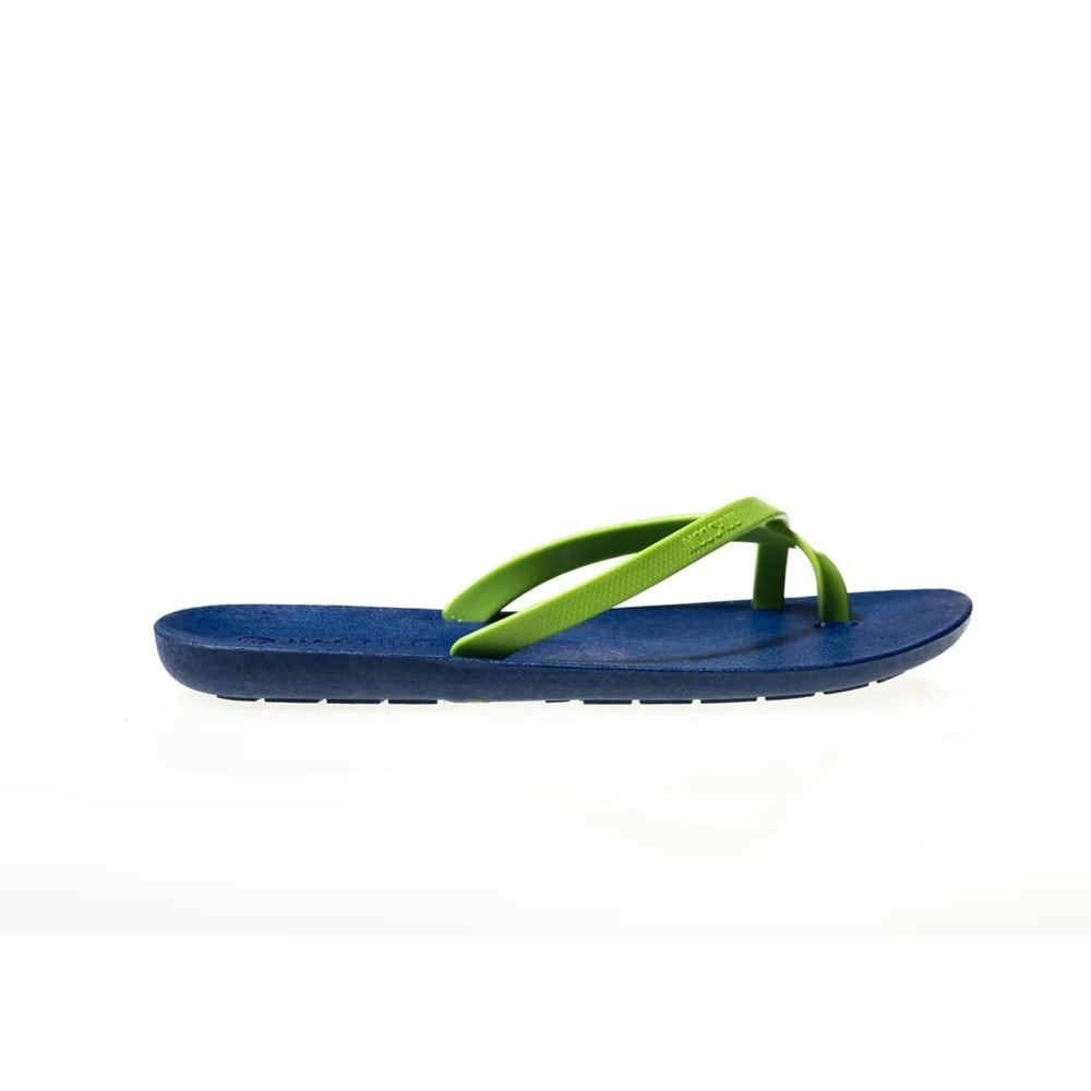 MC ALPHA - MOO CHUU - PVC DÜZ PARMAK ARASI TERLİK - MAVİ-LİME - 36 - 26SS-MC-PVC-TRLK-ALPHA-25479