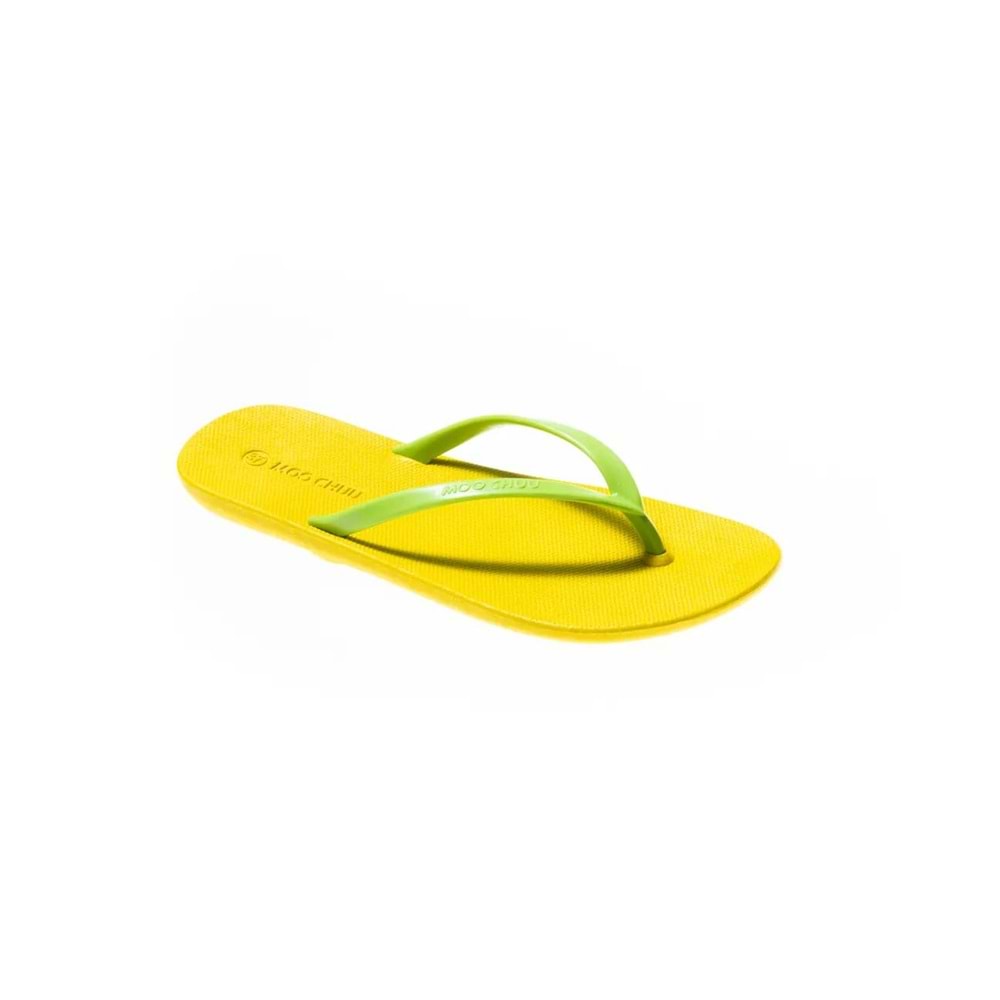 MC FLİPPY SLİM - MOO CHUU - PVC DÜZ PARMAK ARASI TERLİK - SARI-LİME - 36 - 26SS-MC-PVC-TRLK-FLİPPY-25335
