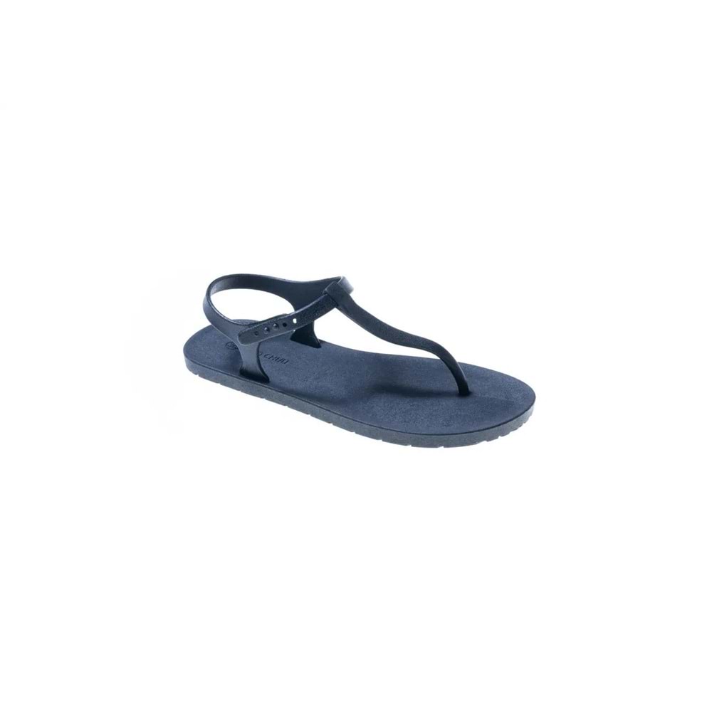 MC SAİLY - MOO CHUU - PVC DÜZ PARMAK ARASI SANDALET - SİYAH-SİYAH - 36 - 26SS-MC-PVC-TRLK-SAİLY-25273