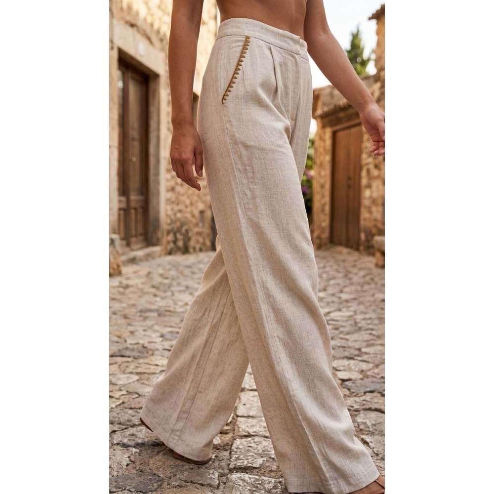 RB PANTOLON.TK 39821 - RB - Pantolon - NAT-HARDAL - STD - 26SS-RB-PNT.TK 39821-26053