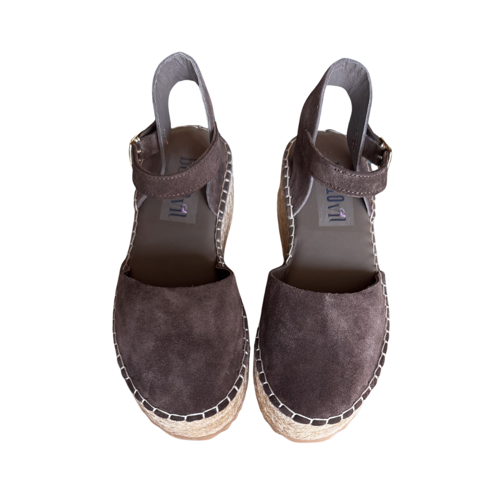 RS ESP.SÜET SANDALET 291 - RS - ESPADRİL - BİTTER - 39