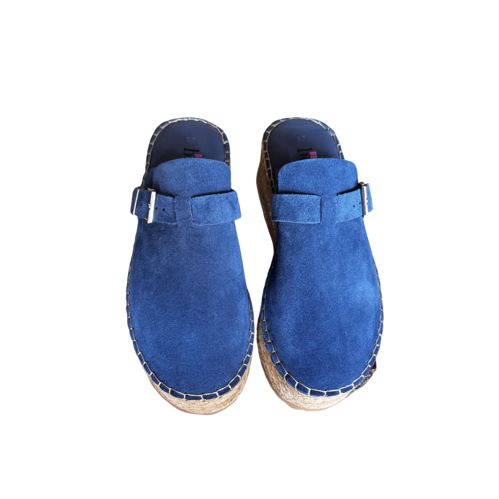 RS ESP.SÜET TERLİK 296 - RS - ESPADRİL - KOT MAVİ - 40