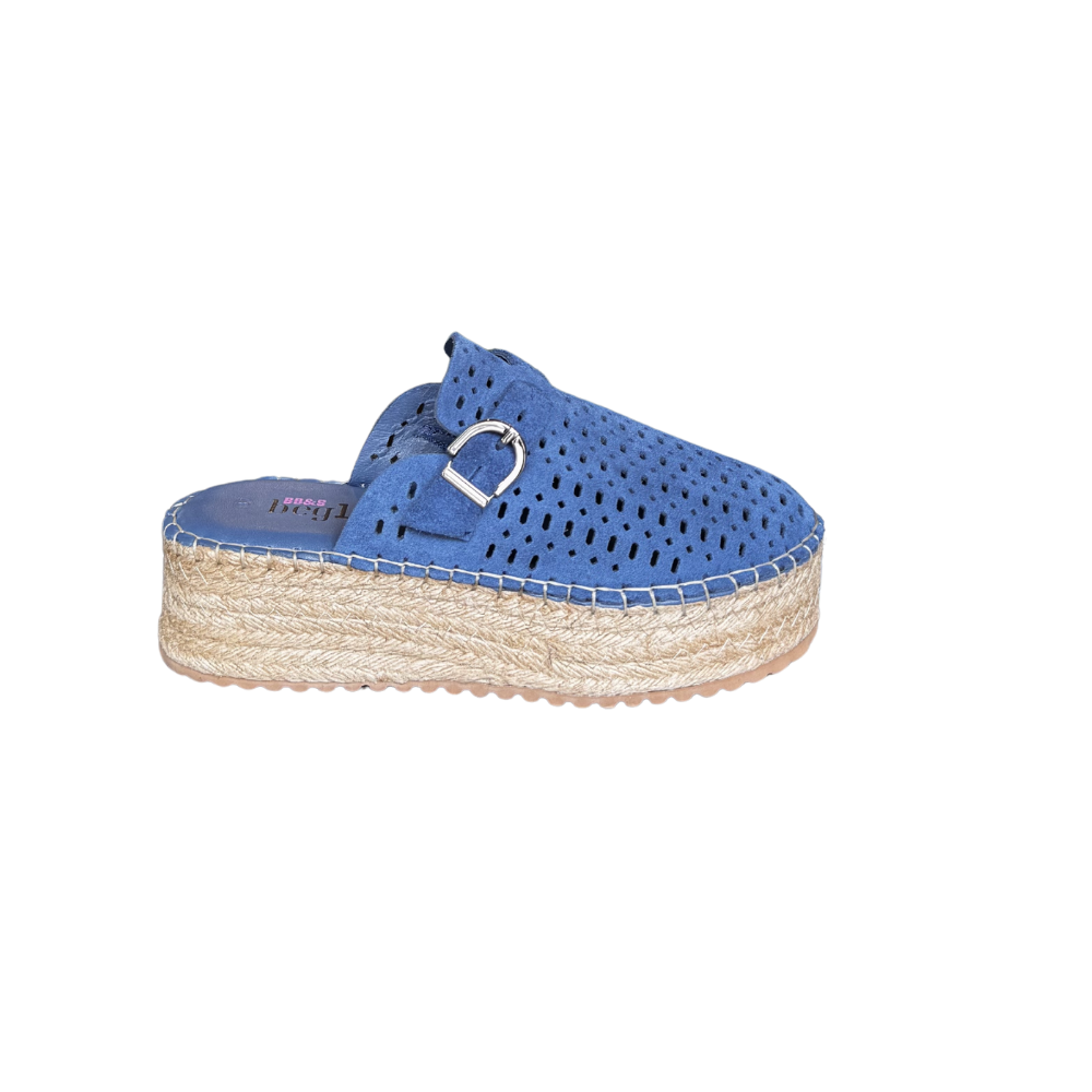 RS ESP.SÜET TERLİK 297 - RS - ESPADRİL - KOT MAVİ - 37