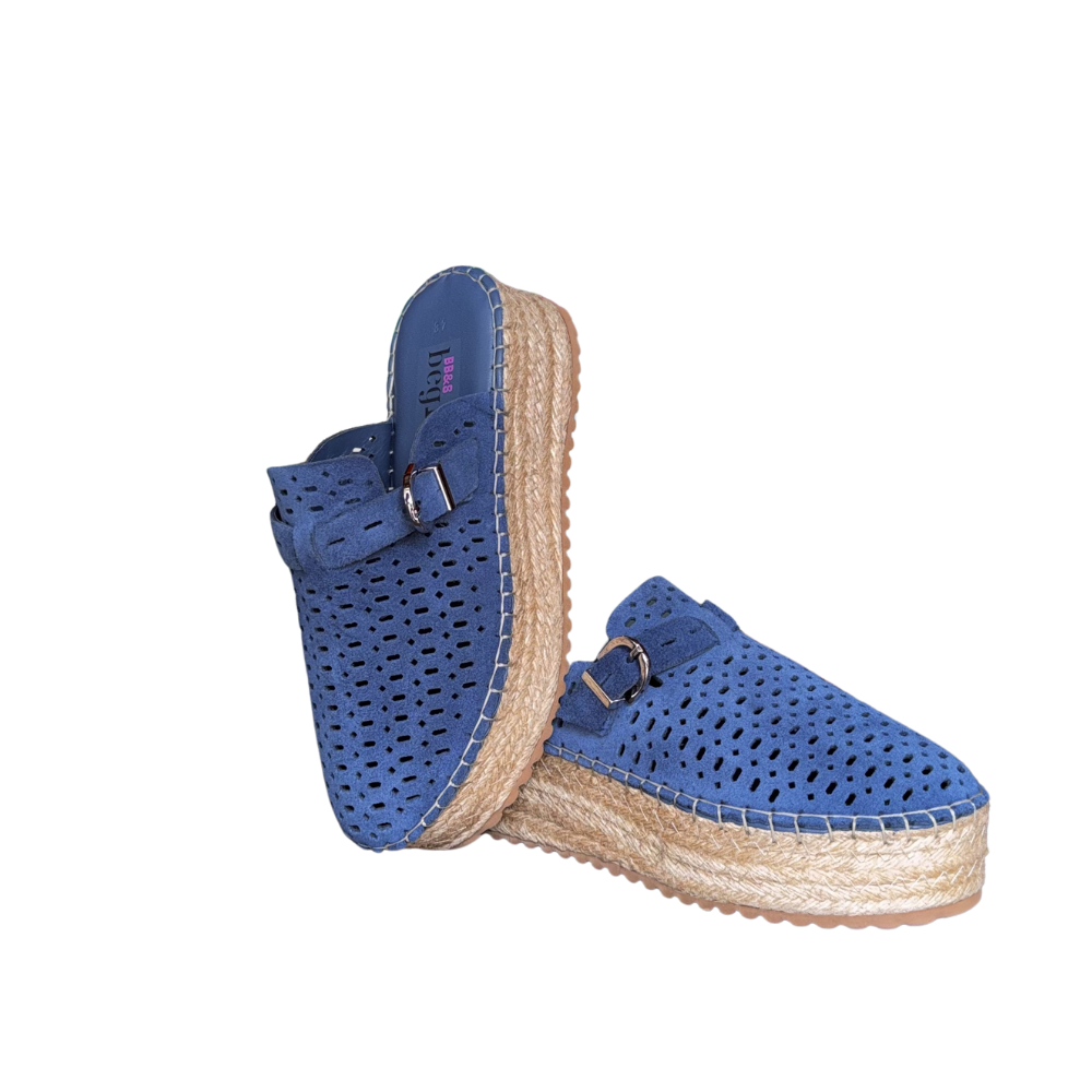 RS ESP.SÜET TERLİK 297 - RS - ESPADRİL - KOT MAVİ - 37