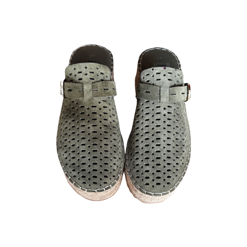 RS ESP.SÜET TERLİK 297 - RS - ESPADRİL - HAKİ - 36