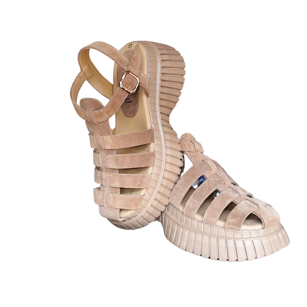 RS DOLGU SANDALET 02 - RS - DOLGU SANDALET - SİGARO - 40