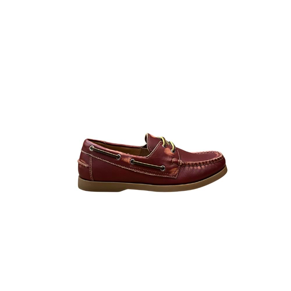 TT TİM01-Z-Tekne ayakkabısı-KONYAK-40