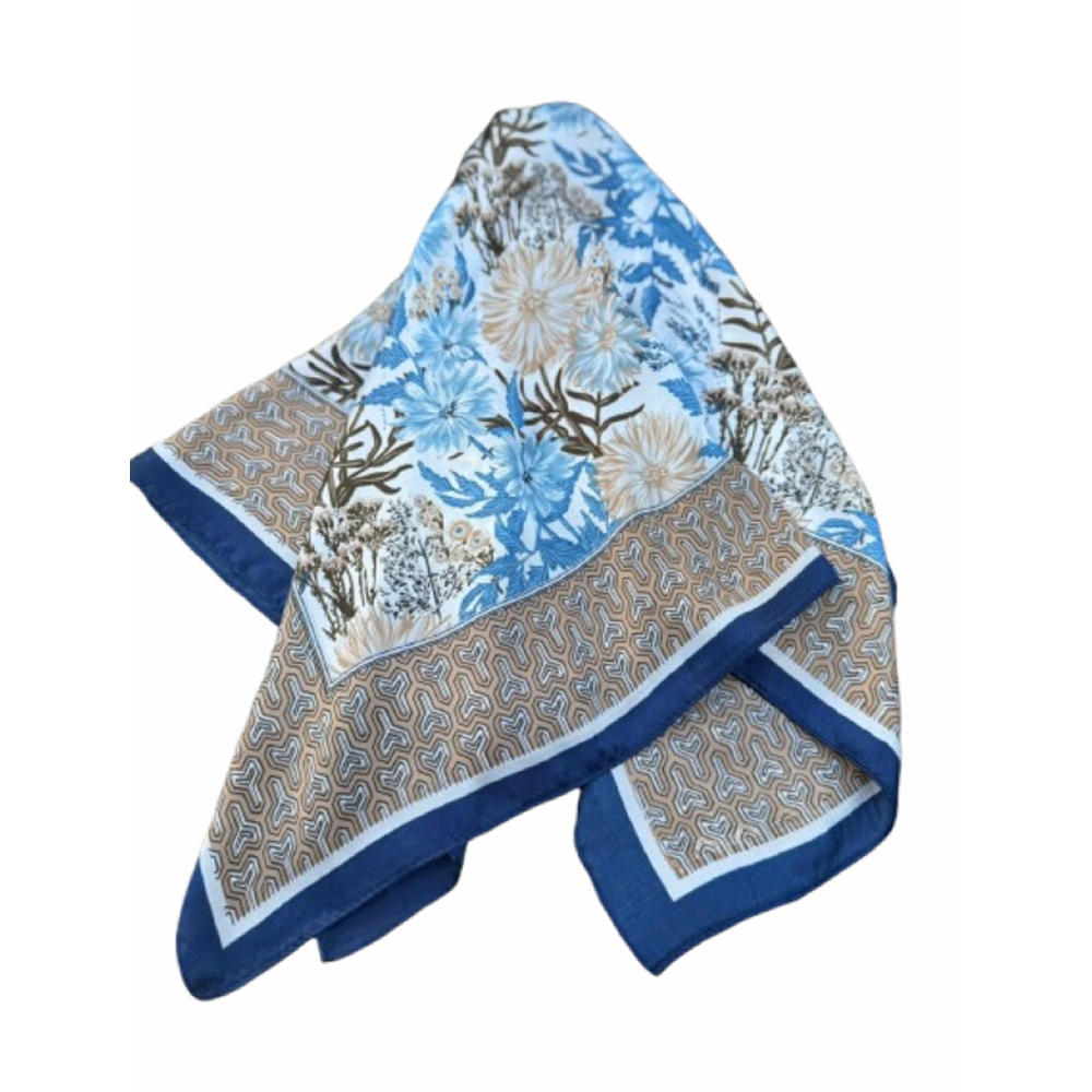 NW ÇİÇEK DESENLİ LACİ 14895 ÇİFT BASKI