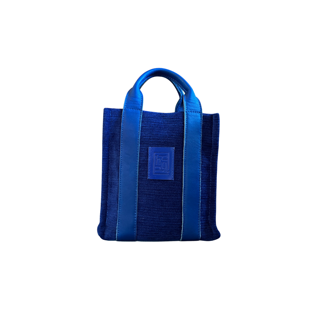 Royal Blue Velvet Ladybag