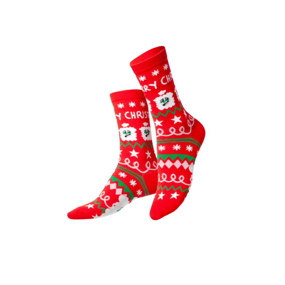 EMS Socks Adults Xmas Santa