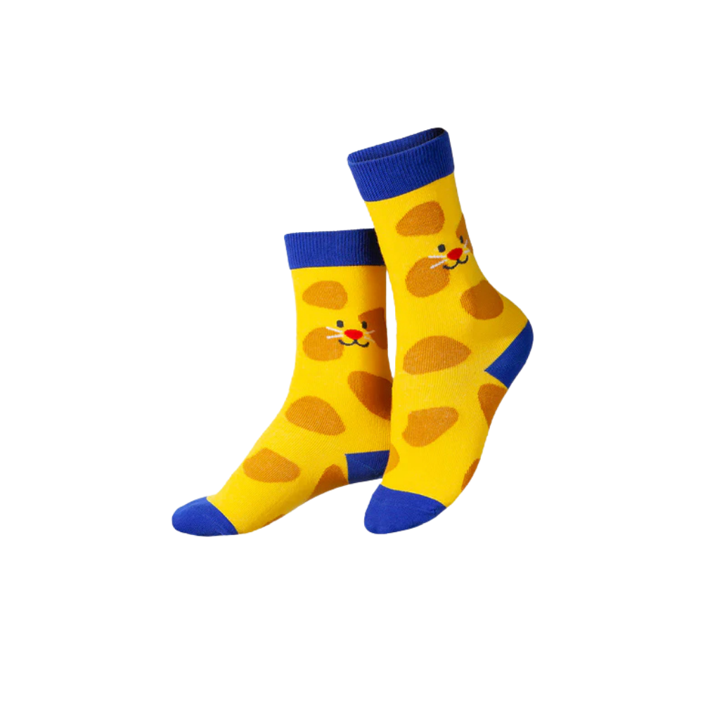 EMS Socks Kids Smiley Cat