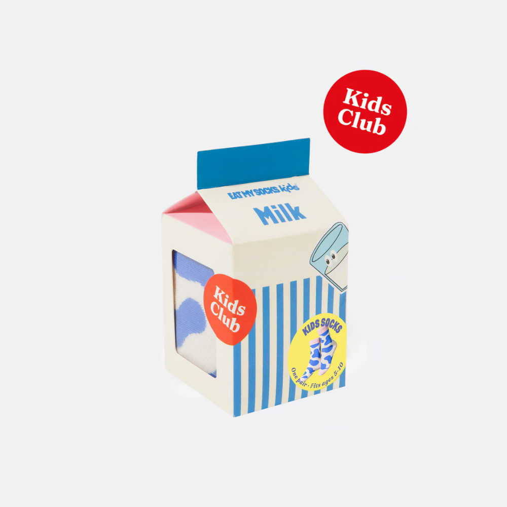 EMS Socks Kids Milk Blue