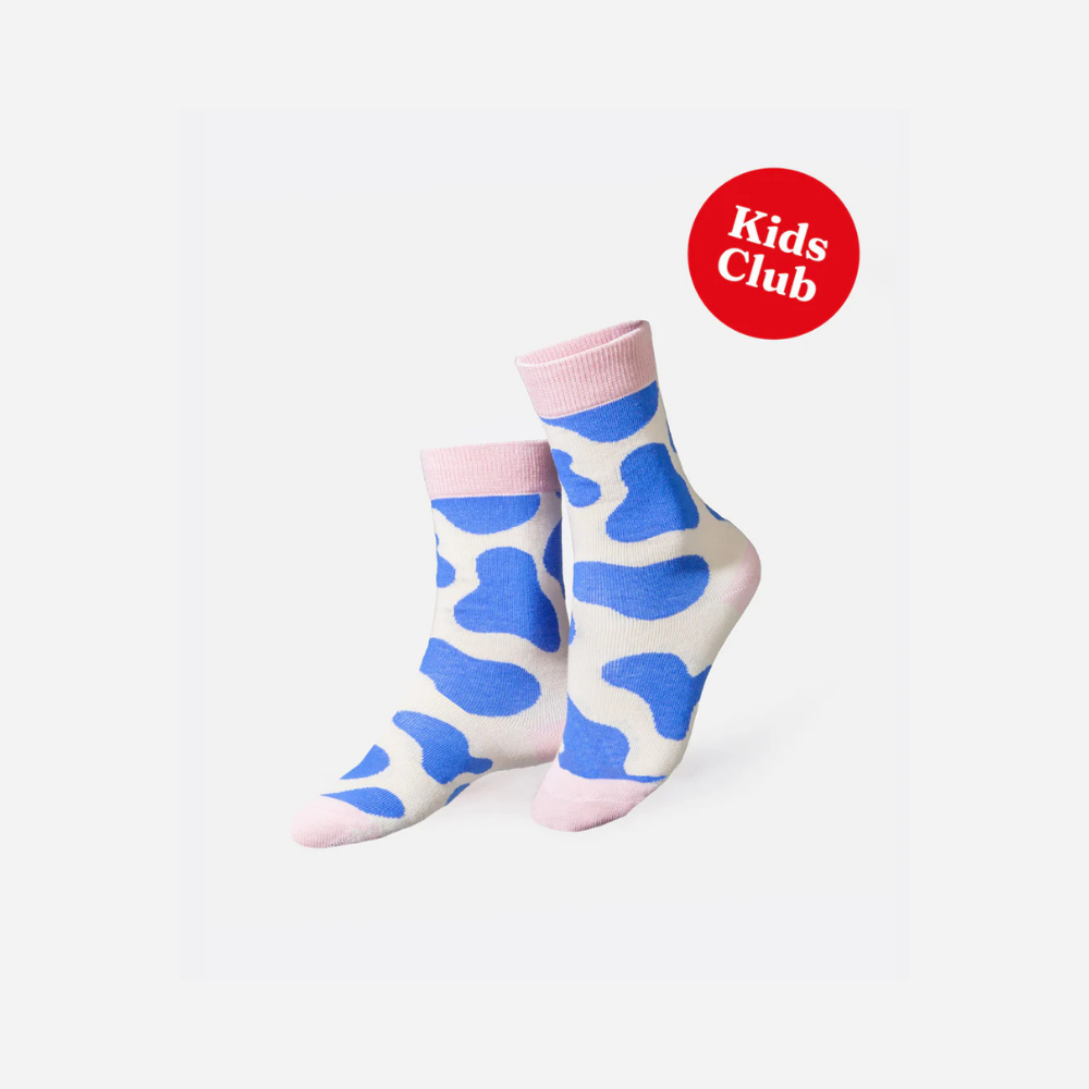 EMS Socks Kids Milk Blue