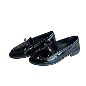 RS 7504 - RS - LOAFER - SİYAH-RUGAN - 40 - 25-AW-RS-LFR-7504-22972
