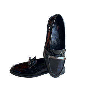 RS 7504 - RS - LOAFER - SİYAH-RUGAN - 40 - 25-AW-RS-LFR-7504-22972