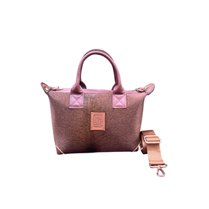 HH COW HAİR BROWN LEATHER LC MEDİUM